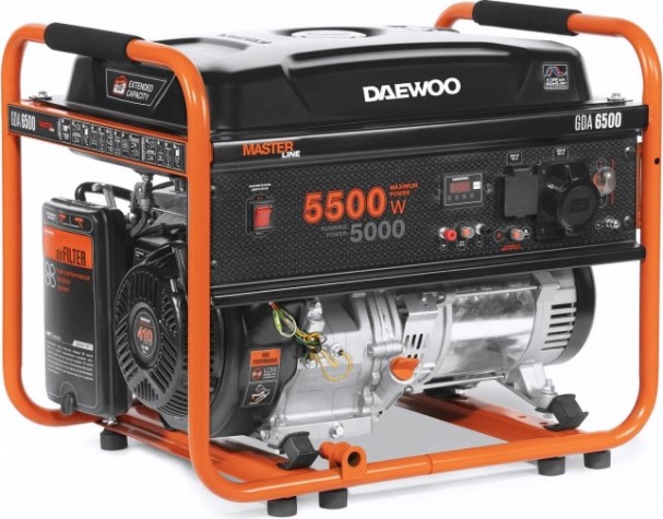 Генератор бензиновый DAEWOO GDA 6500 Генератор бензиновый DAEWOO GDA 6500